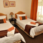 Unit B Bedroom Single beds Self-catering Accommodation